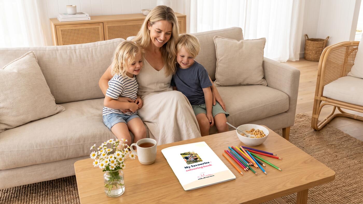 Mother's Day colouring books