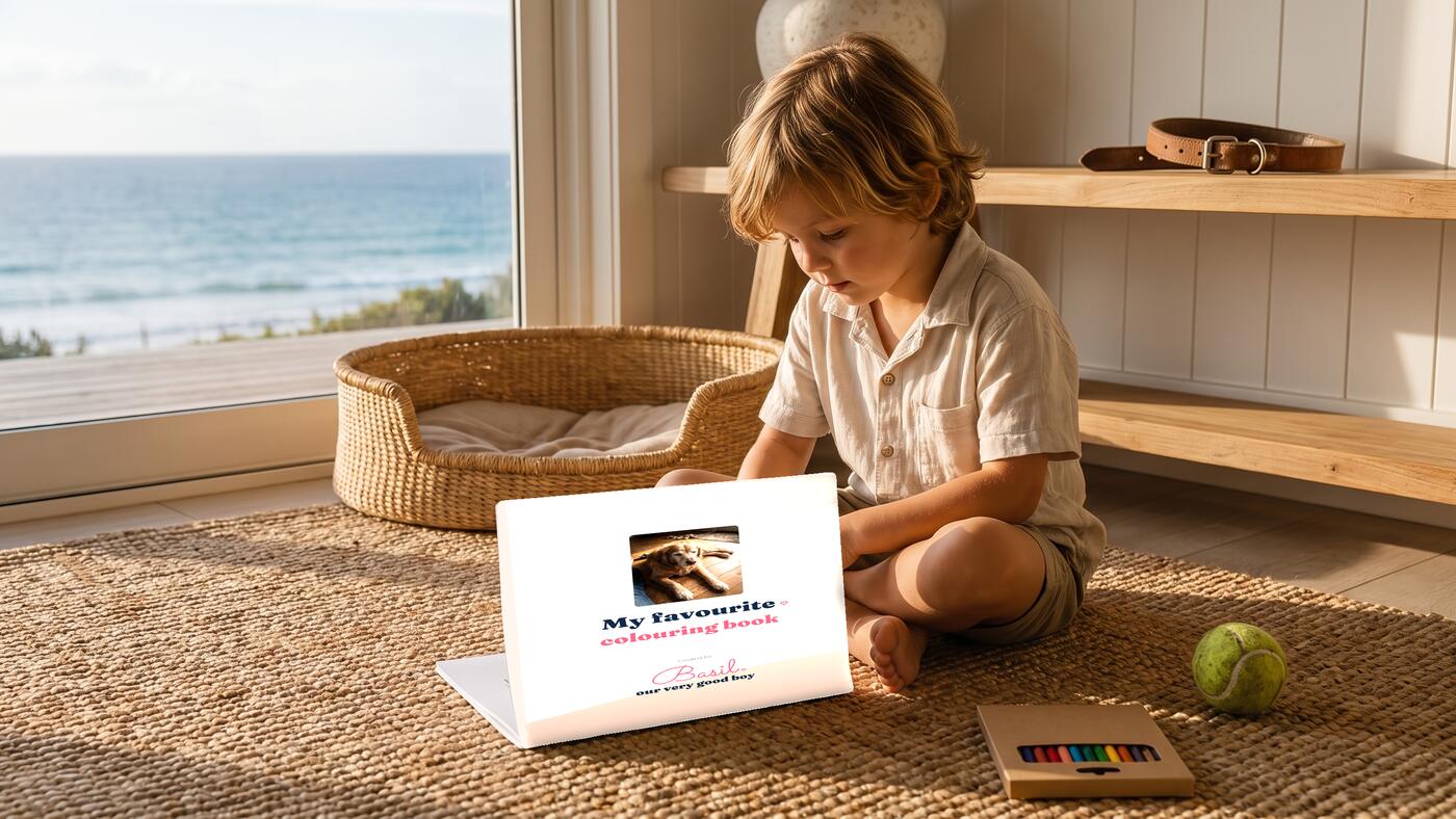 Pet memorial books